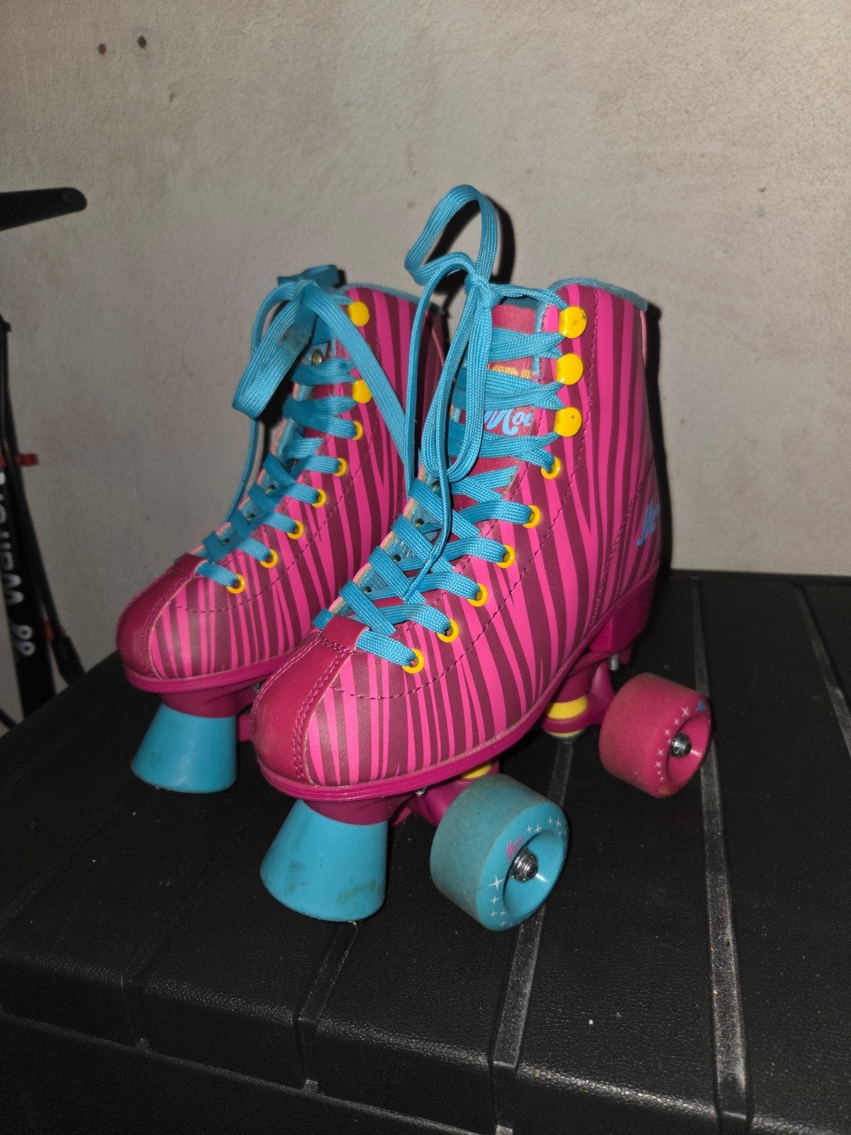 Star Move rolschaatsen - Roze/Blauw, Sport en Fitness, Schaatsen, Ophalen of Verzenden, Gebruikt, Overige typen, Overige merken