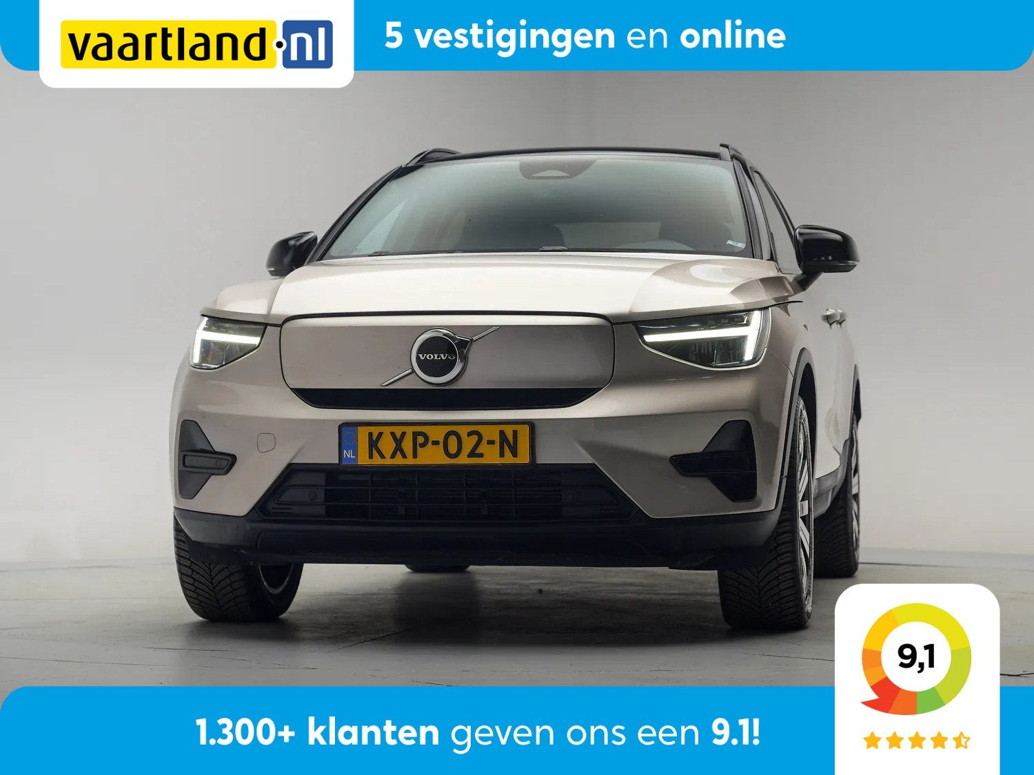 Volvo XC40 Recharge Plus [ Navi Camera Stoelverwarming ], Auto's, 0 cilinders, Gebruikt, Automatische klimaatregeling, 435 min