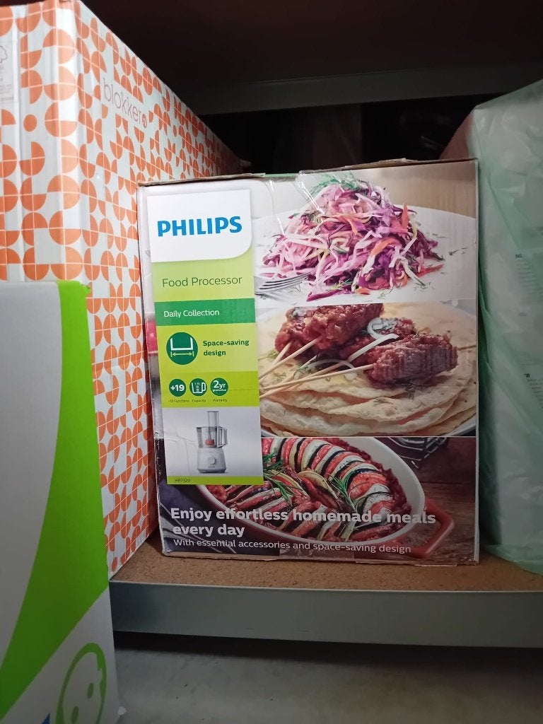 Philips Food Processor - Daily Collection, Minder dan 1 liter, Ophalen of Verzenden, Nieuw, 3 snelheden of meer