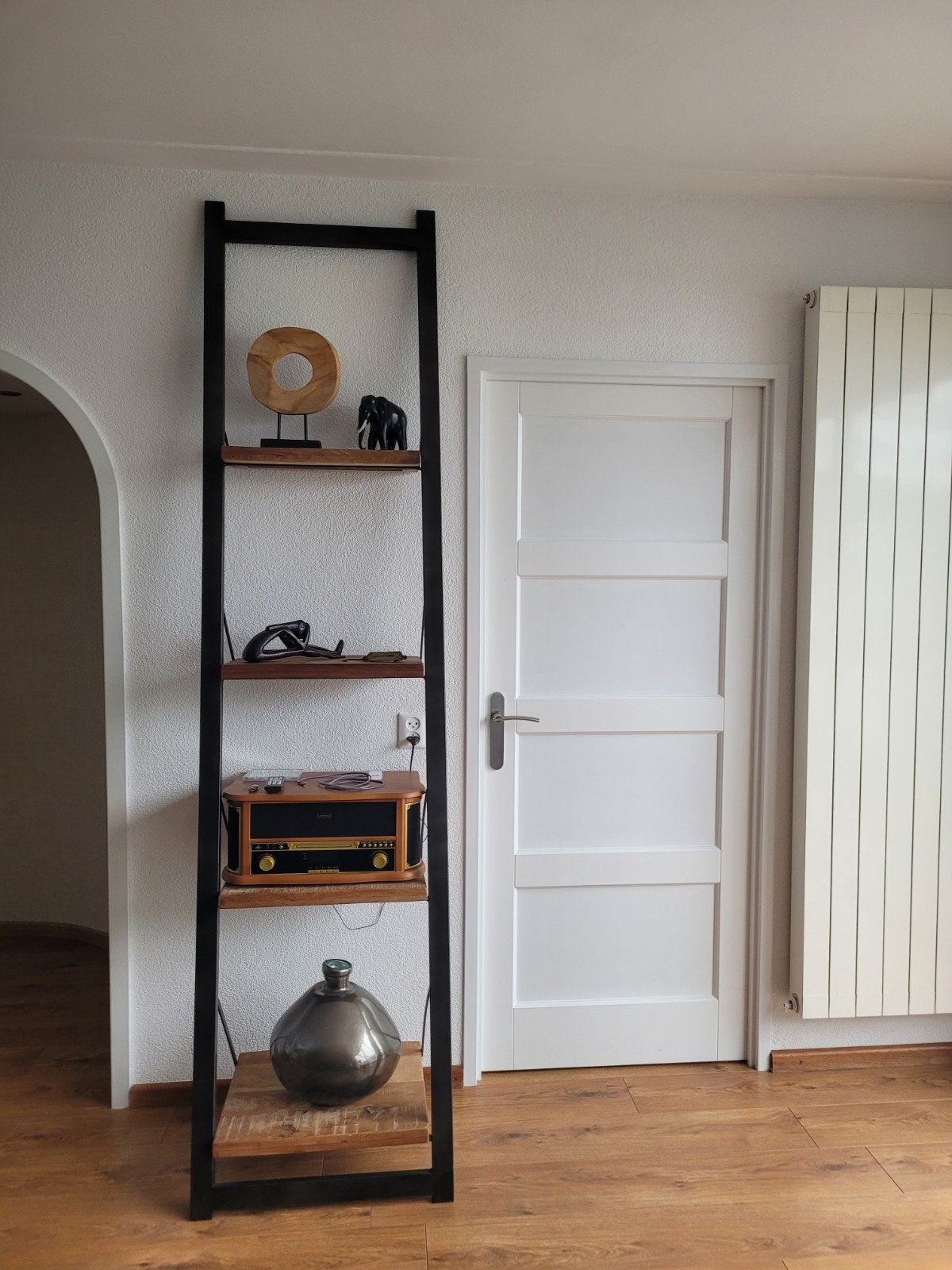 Mooie decoratieve wandtrap, Zo goed als nieuw, Minder dan 100 cm, Metaal, 25 tot 50 cm