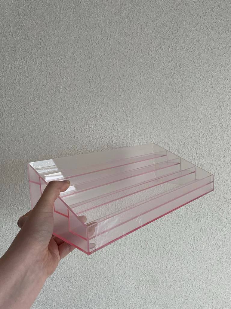 Pink gellac opbergrekje nieuw in folie, Ophalen of Verzenden, Nieuw