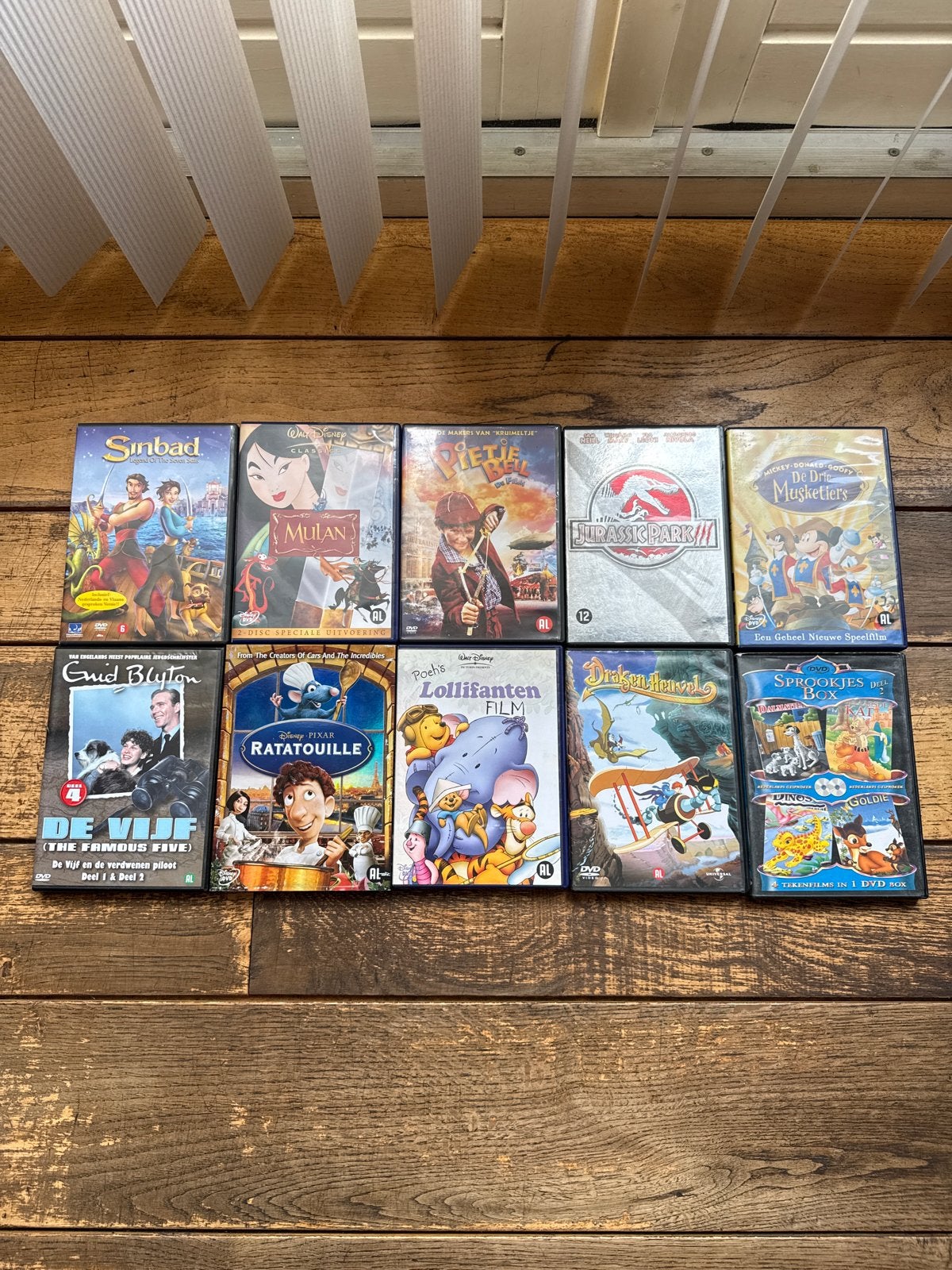 Diverse DVD Collectie: Familie, Animatie & Avontuur, Gebruikt, Animatie, Alle leeftijden, Nederlands