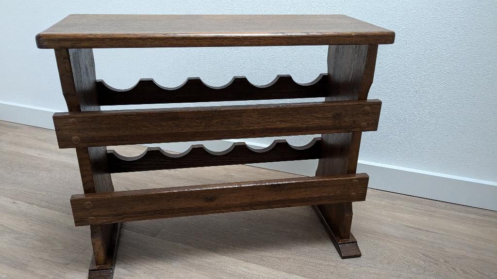 Wijnrek, Ophalen, 5 tot 15 flessen, Zo goed als nieuw, Minder dan 50 cm