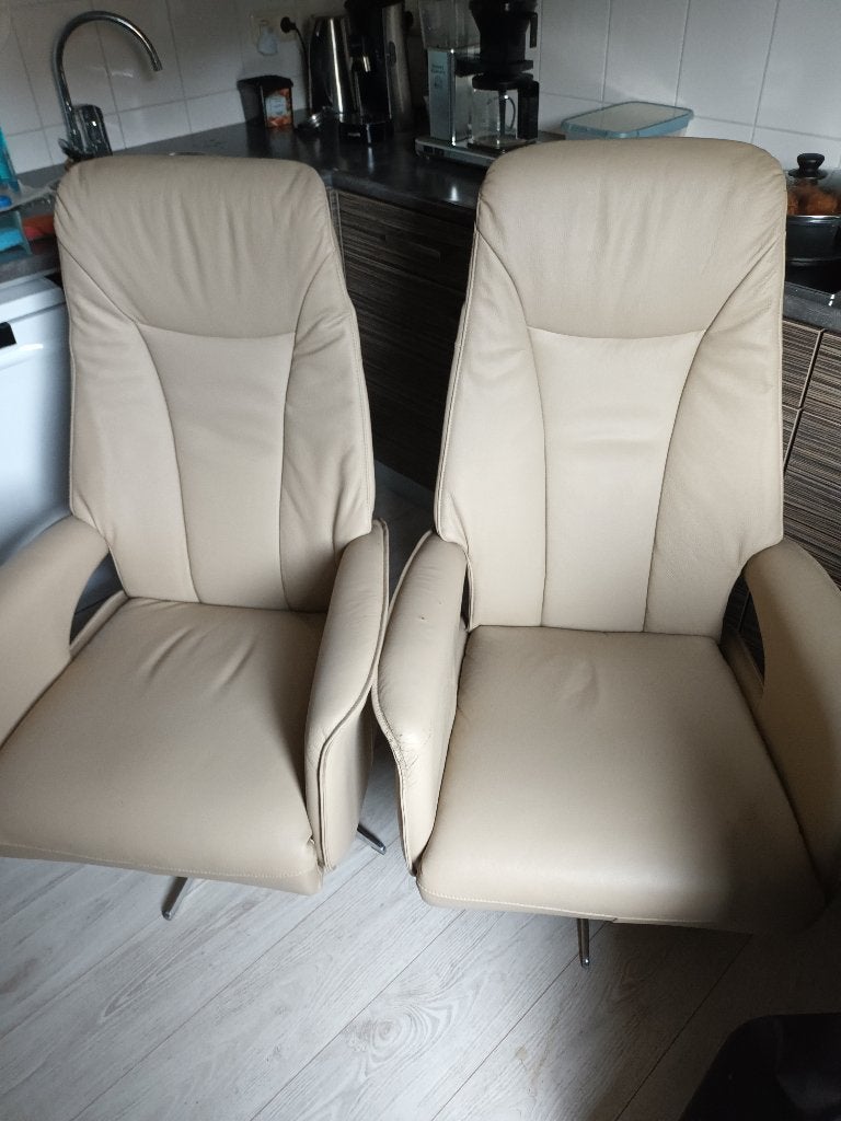 stoel, Huis en Inrichting, Stoelen, Ophalen, Gebruikt, Twee, Bruin