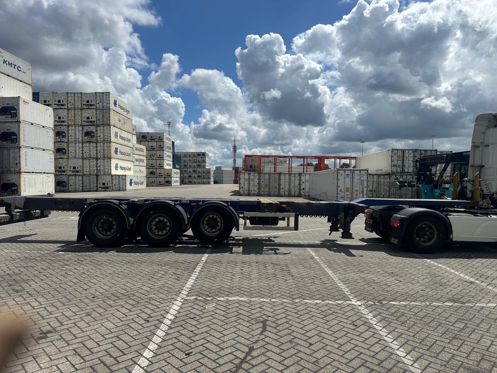D-TEC Containerchassis, Ophalen of Verzenden, Gebruikt