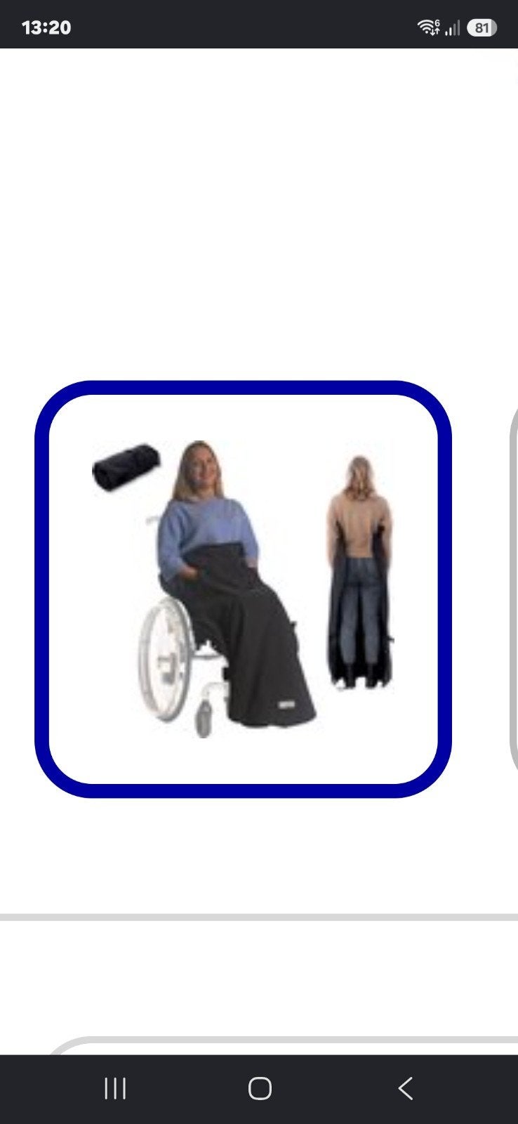 rolstoeldeken van het merk belieff, Diversen, Ophalen of Verzenden
