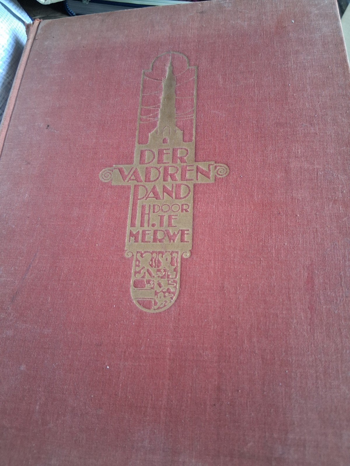Der Vadren Pand - H. Te Merwe (Oud Geschiedenisboek), Ophalen of Verzenden, 20e eeuw of later, Gelezen, H. Te Merwe