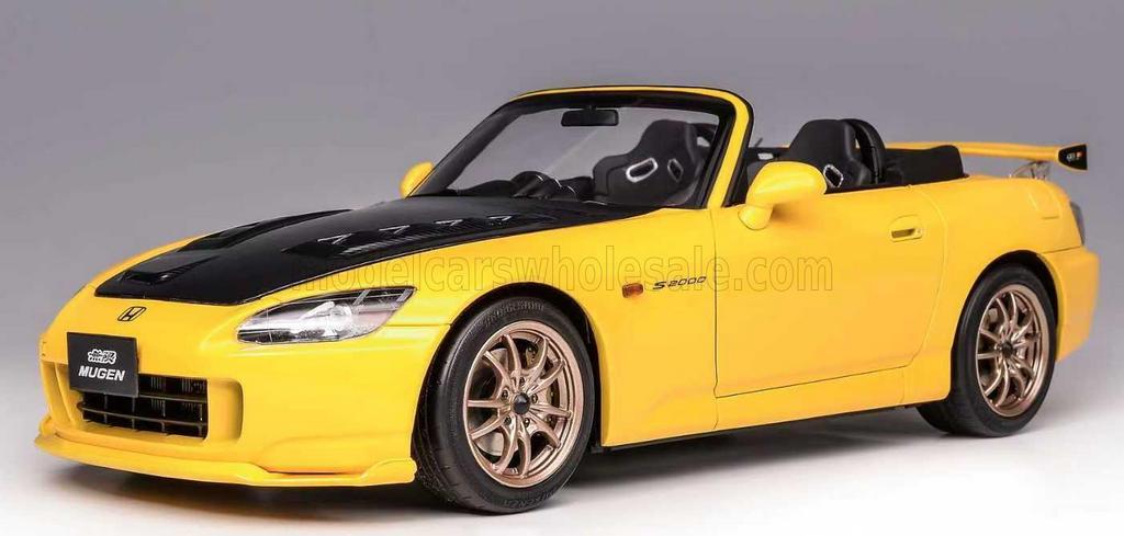 Motorhelix 1:18 Honda S2000 Hard-top Indy Yellow Pearl Carbo, Ophalen of Verzenden, Nieuw, Auto, Overige merken