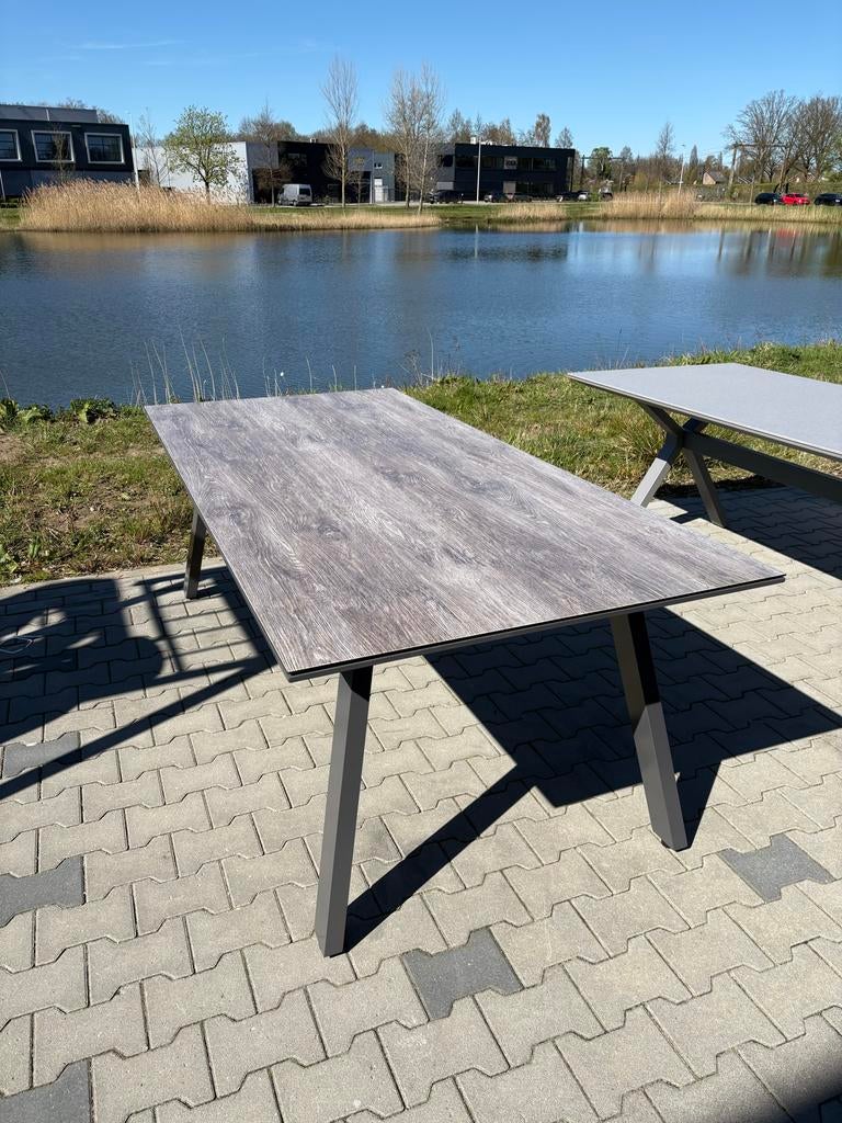 Sens-line Lucca tuintafel 220x90cm - Nieuw, Tuin en Terras, Ophalen, Nieuw, Rechthoekig, Aluminium
