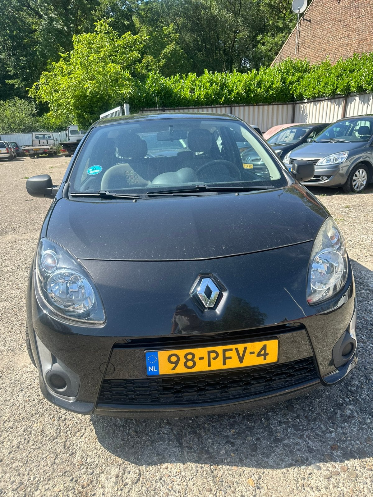 Renault Twingo 1.2 16V 2011 Zwart, Auto's, Renault, 839 kg, Twingo, 74 pk, 4 cilinders