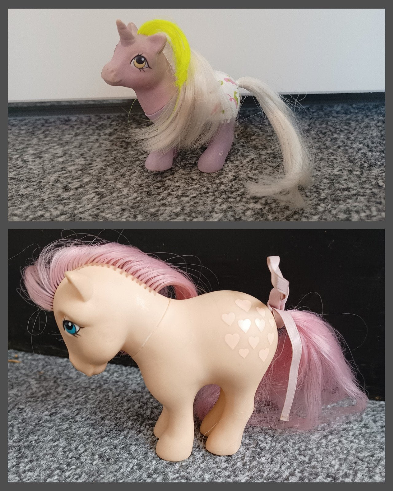 My little pony G1, Peachy en Fancy Pants baby Glider, Ophalen of Verzenden