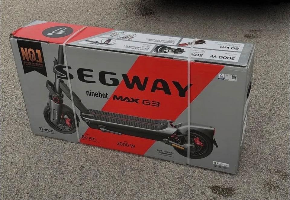 Segway Ninebot MAX G3 elektrische step – nieuw, Fietsen en Brommers, Ophalen of Verzenden, Nieuw