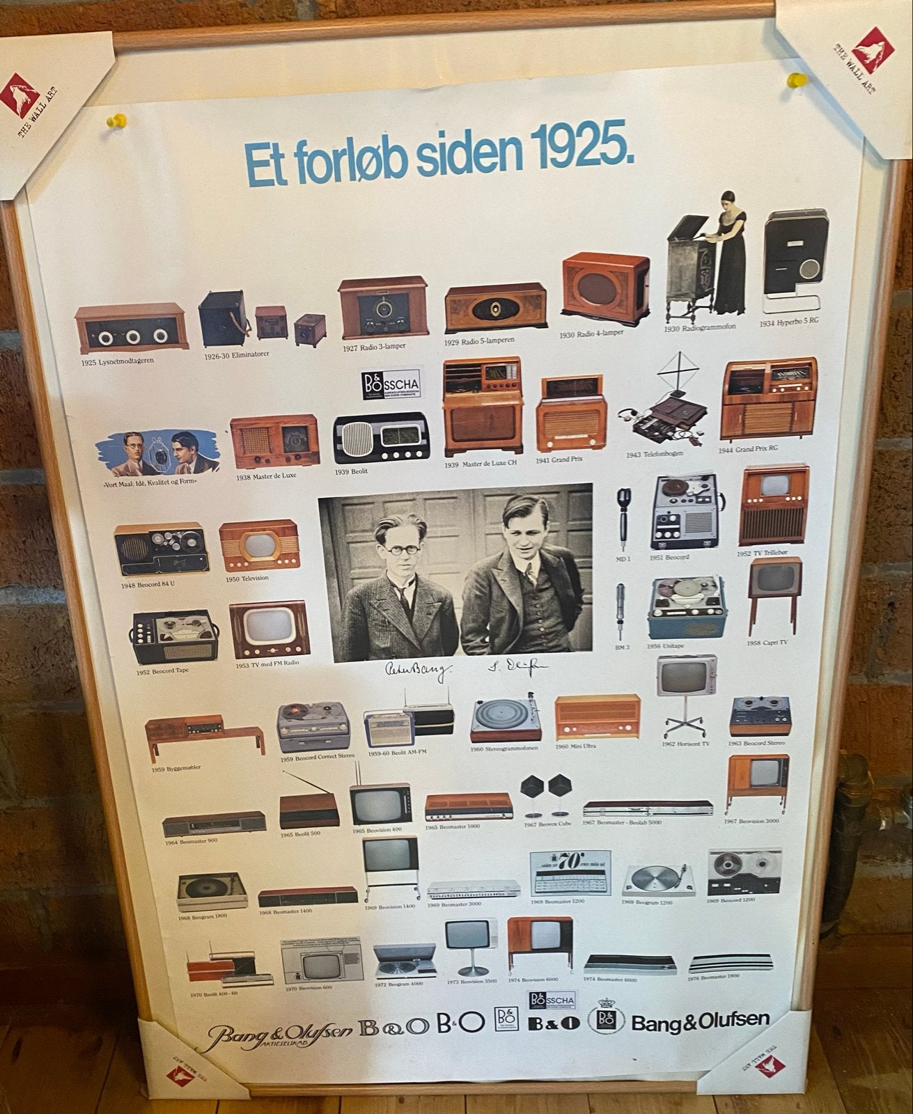 Bang & Olufsen Historische Poster: Radio's, TV's & Ontwerpen, Ophalen of Verzenden