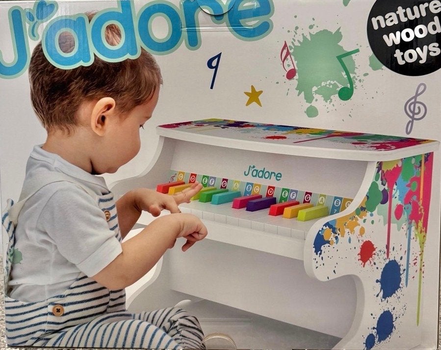 J'adore Houten Speelgoed Piano voor Kinderen, Ophalen, Zo goed als nieuw, Overige typen