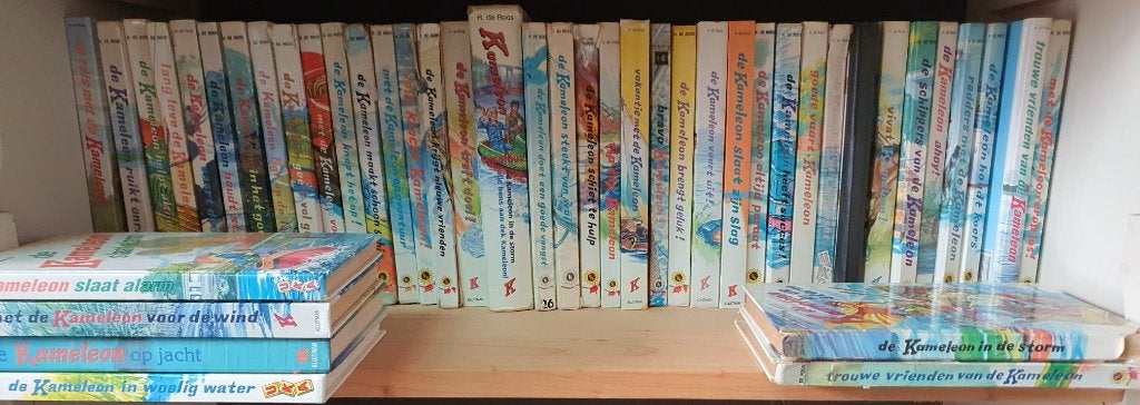 boeken kameleon, Boeken, Ophalen, Gelezen, Hotze de Roos, Fictie algemeen