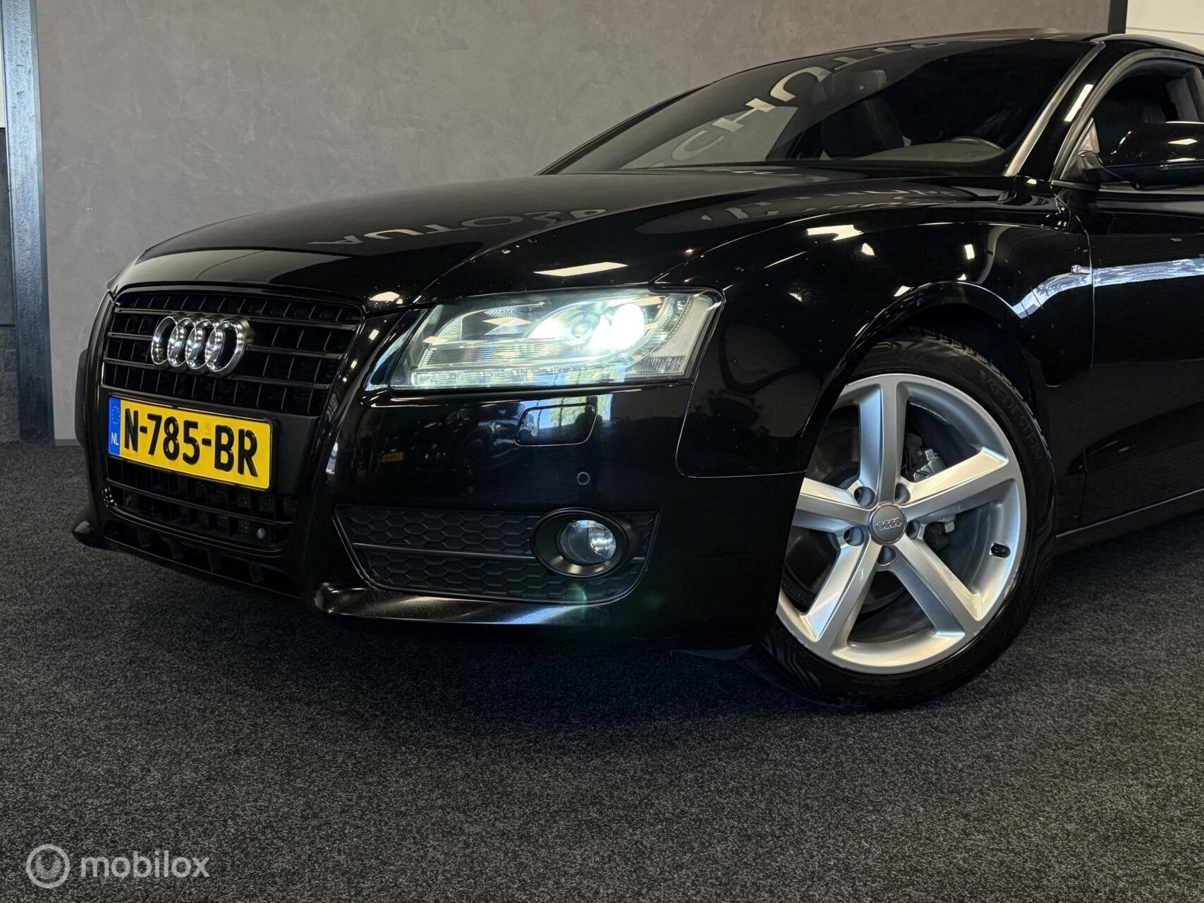 Audi A5 Sportback 1.8 TFSI Pro Line S-LINE / STOELVERW / DAK, Auto's, Audi, Gebruikt, Zwart, 4 cilinders, Zwart