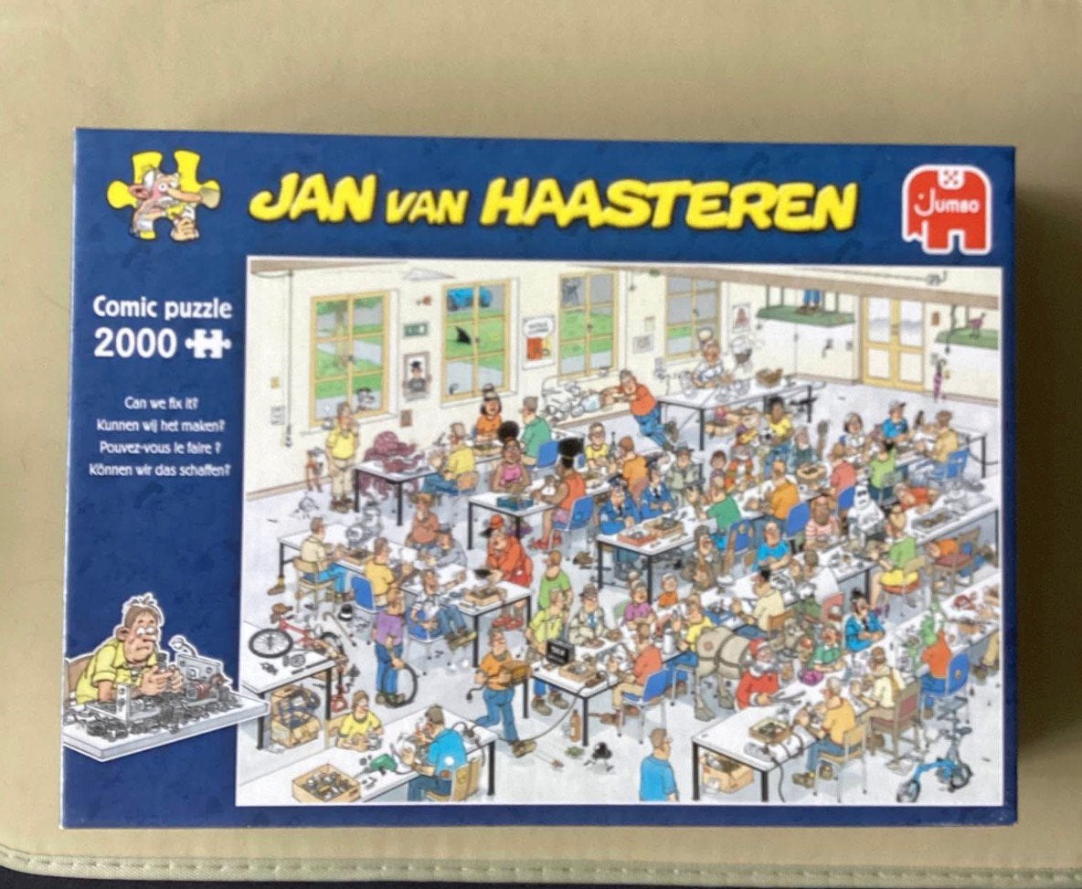 Jan van Haasteren 2000 stukjes KUNNEN WIJ HET MAKEN ?