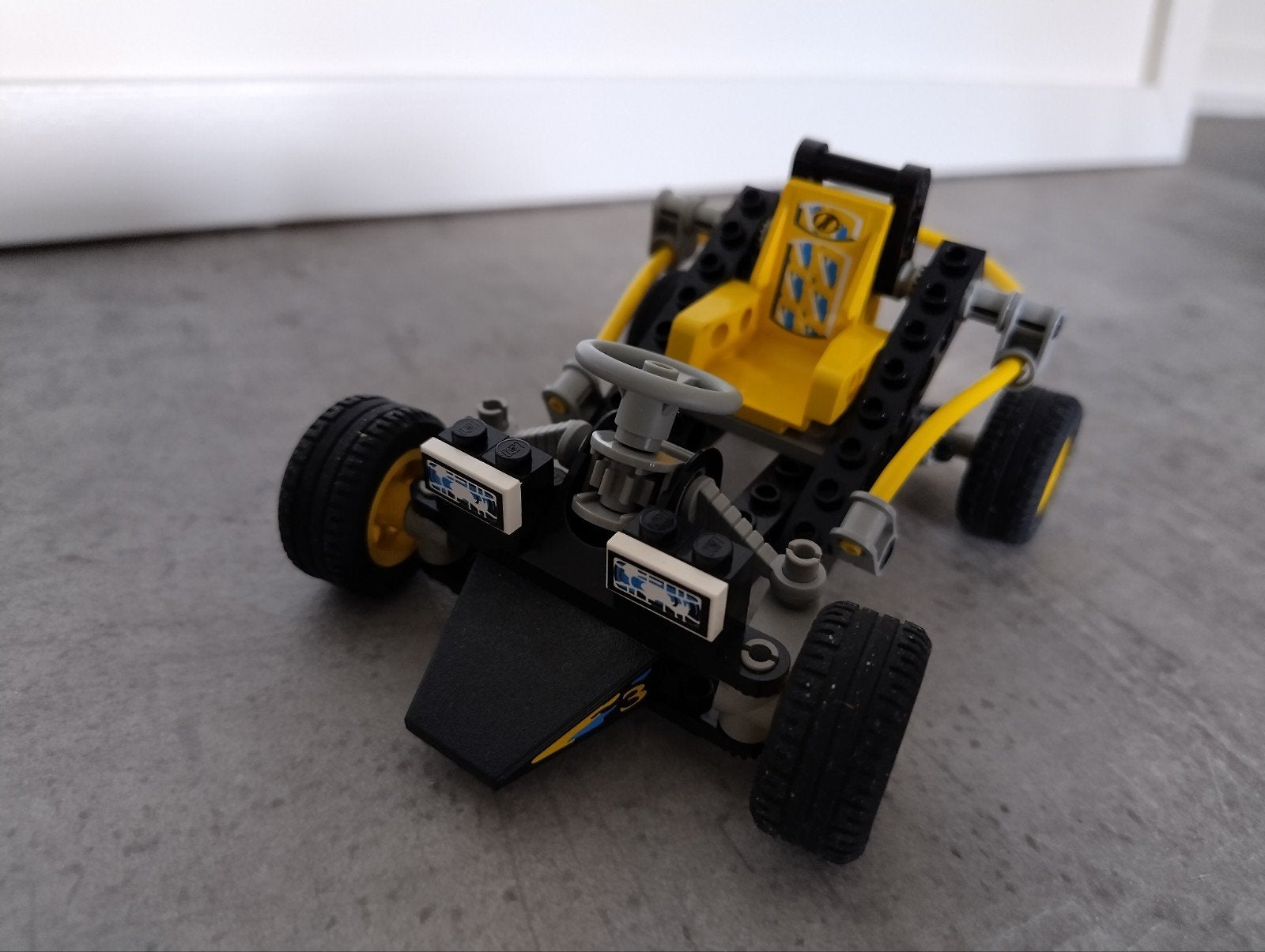 Lego Technic 8207 Dune Duster: racewagen met instructieboekj, Ophalen of Verzenden, Zo goed als nieuw, Overige merken