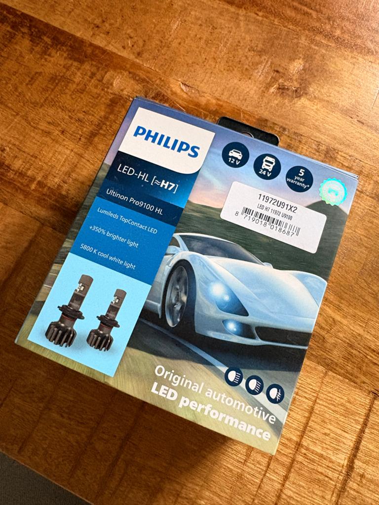 Philips Ultinon Pro9100 HL LED-koplampen (H7), Ophalen of Verzenden