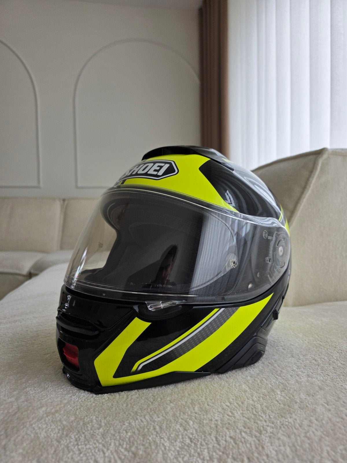 Shoei Neotec 2 met SENA Srl 2 | Maat S | Zo goed als nieuw, Motoren, Kleding | Motorhelmen, Systeemhelm, Dames, Ophalen of Verzenden
