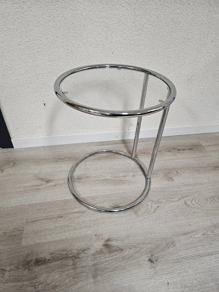 Eileen Grey stijl bijzettafel voor €45,-!, Ophalen, Gebruikt, Nvt, Nvt