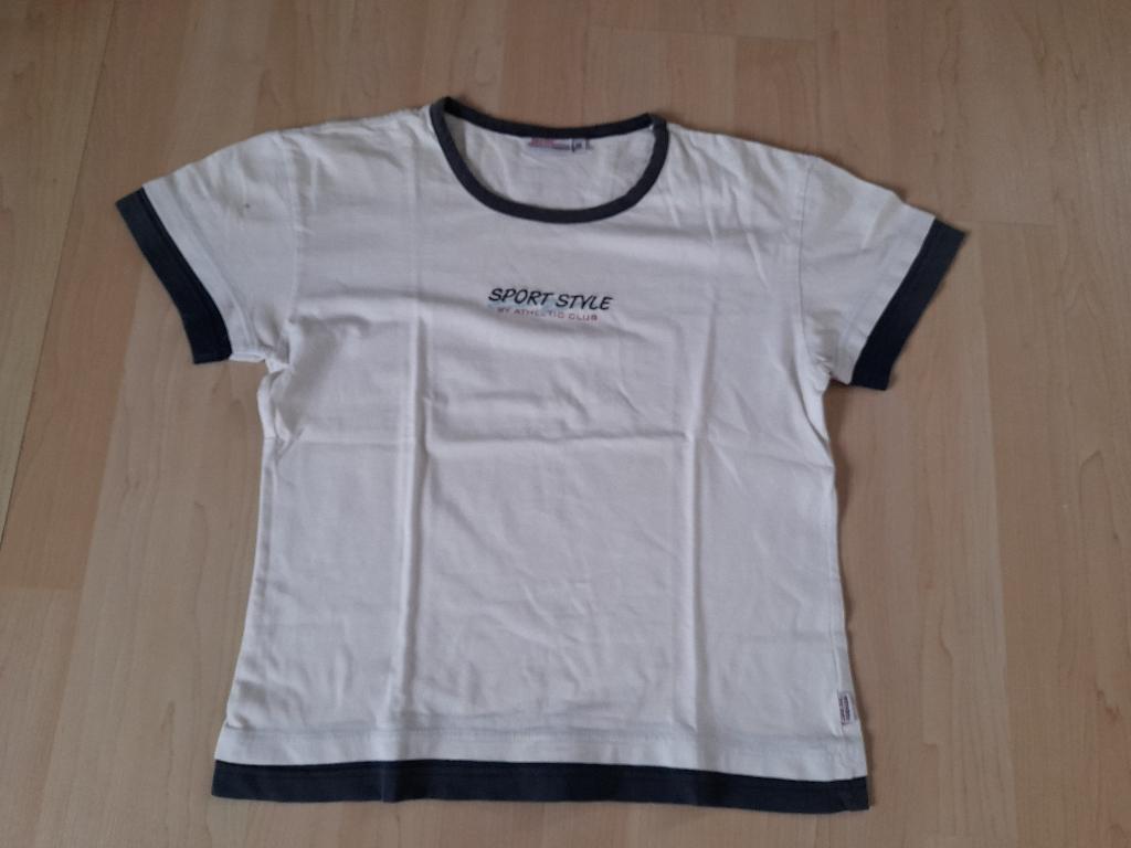 SHIRT / TOP maat M met korte mouw, Kleding | Dames, Tops, Maat 38/40 (M), Blauw, Ophalen of Verzenden, Korte mouw