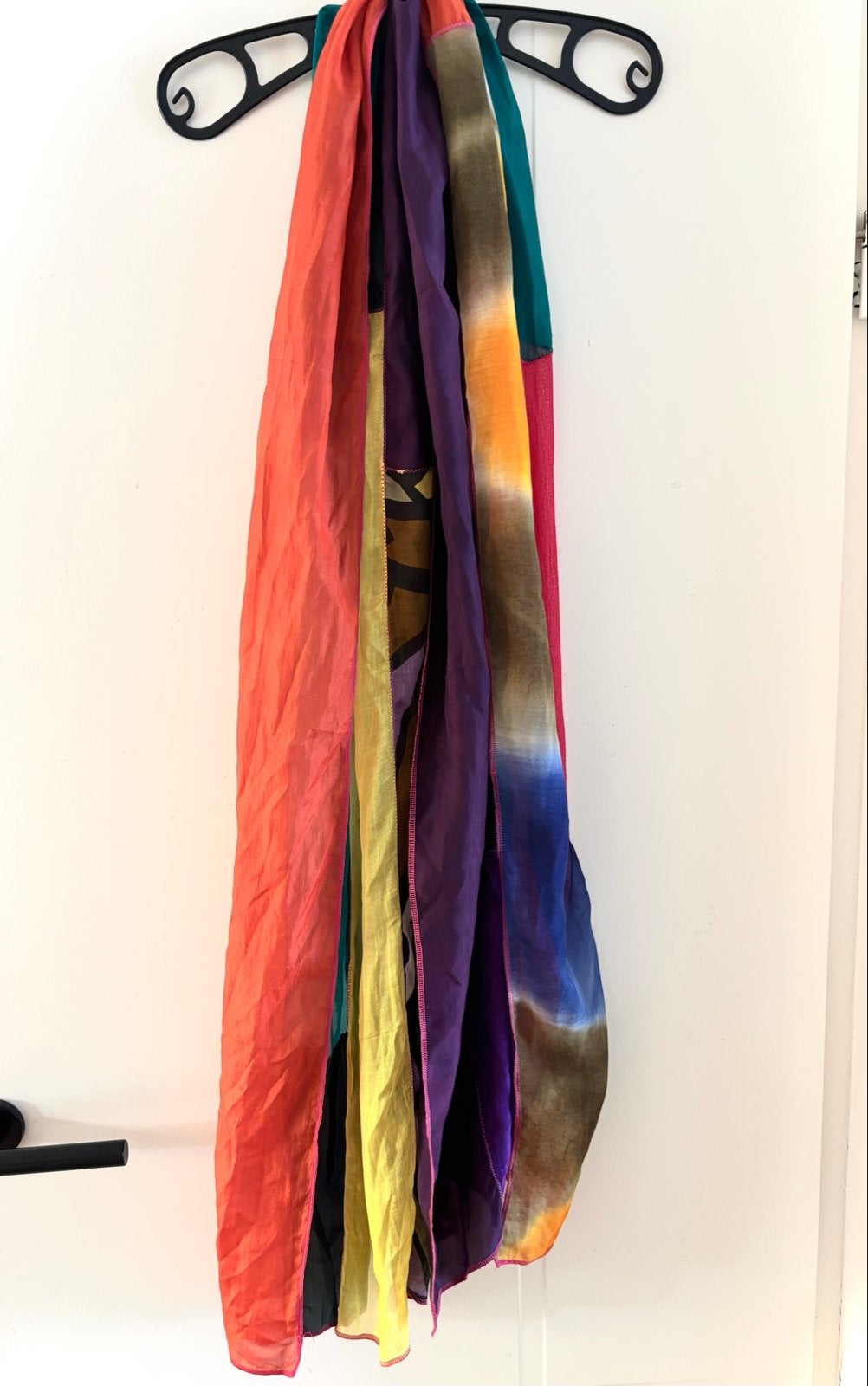 Kleurrijke sjaal van Original Benzoe, Kleding | Dames, Ophalen of Verzenden, Zo goed als nieuw, Maat 46/48 (XL) of groter, Sjaal