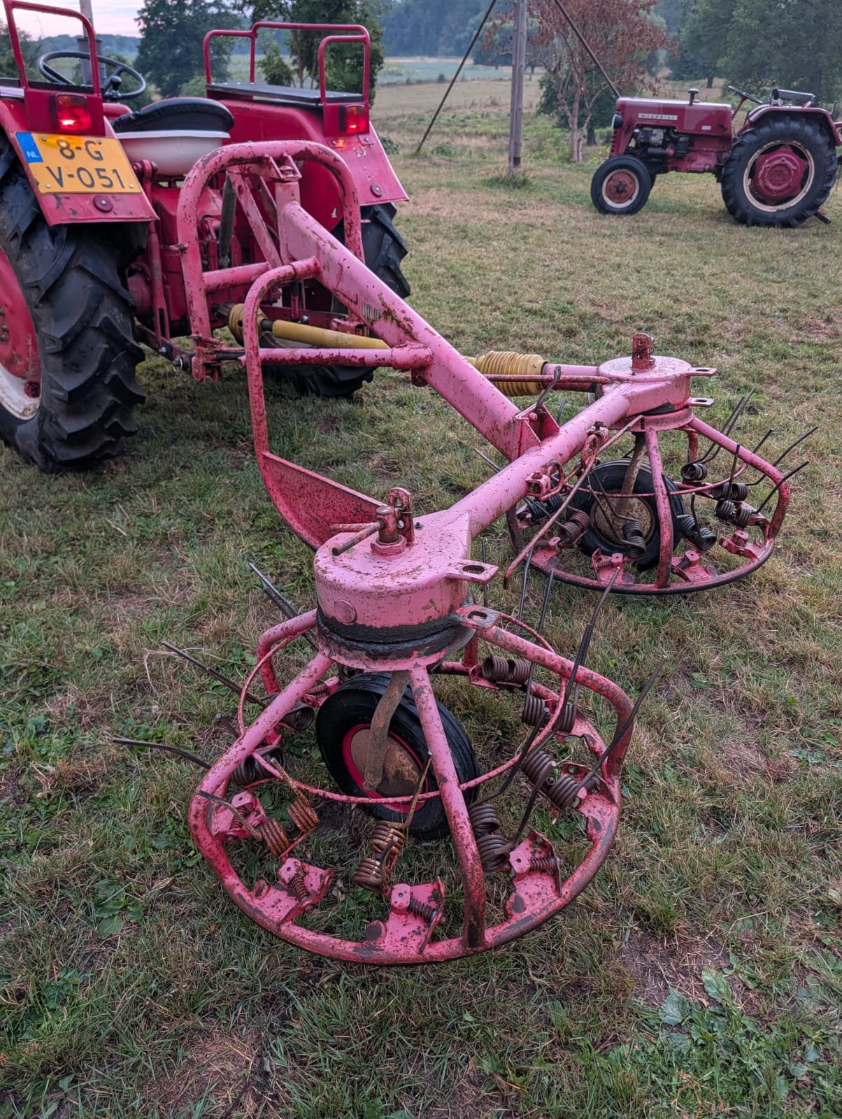 pz hooischudder, Tot 2500, Oldtimer, Tot 80 Pk, Ophalen