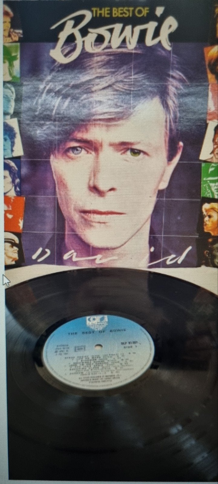 David Bowie - The Best Of Bowie LP (1981), Ophalen of Verzenden, Gebruikt, 12 inch, LP