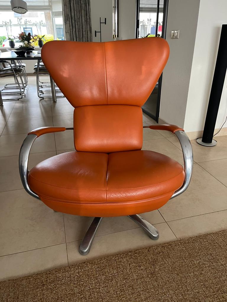 Leolux fauteuil, Huis en Inrichting, Ophalen, Zo goed als nieuw, 75 tot 100 cm, Modern