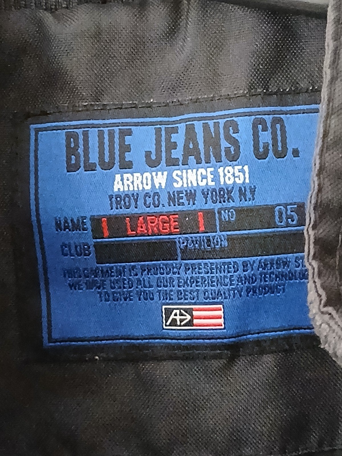 Heren bomberjack - Blue Jeans Co. - Maat L, Maat 52/54 (L), Blue Jeans Co., Zwart, Ophalen of Verzenden