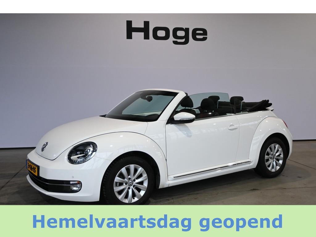 Volkswagen Beetle Cabriolet 1.2 TSI Design BlueMotion Cruise, Voorwielaandrijving, Euro 5, Stof, Gebruikt
