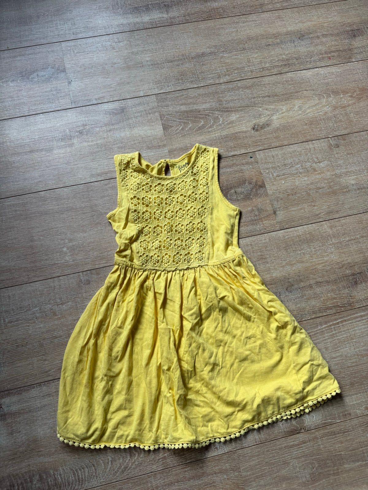 Zomerjurkje Happy Girls Club (C&A) maat 116, Ophalen of Verzenden, Zo goed als nieuw, Meisje, Jurk of Rok