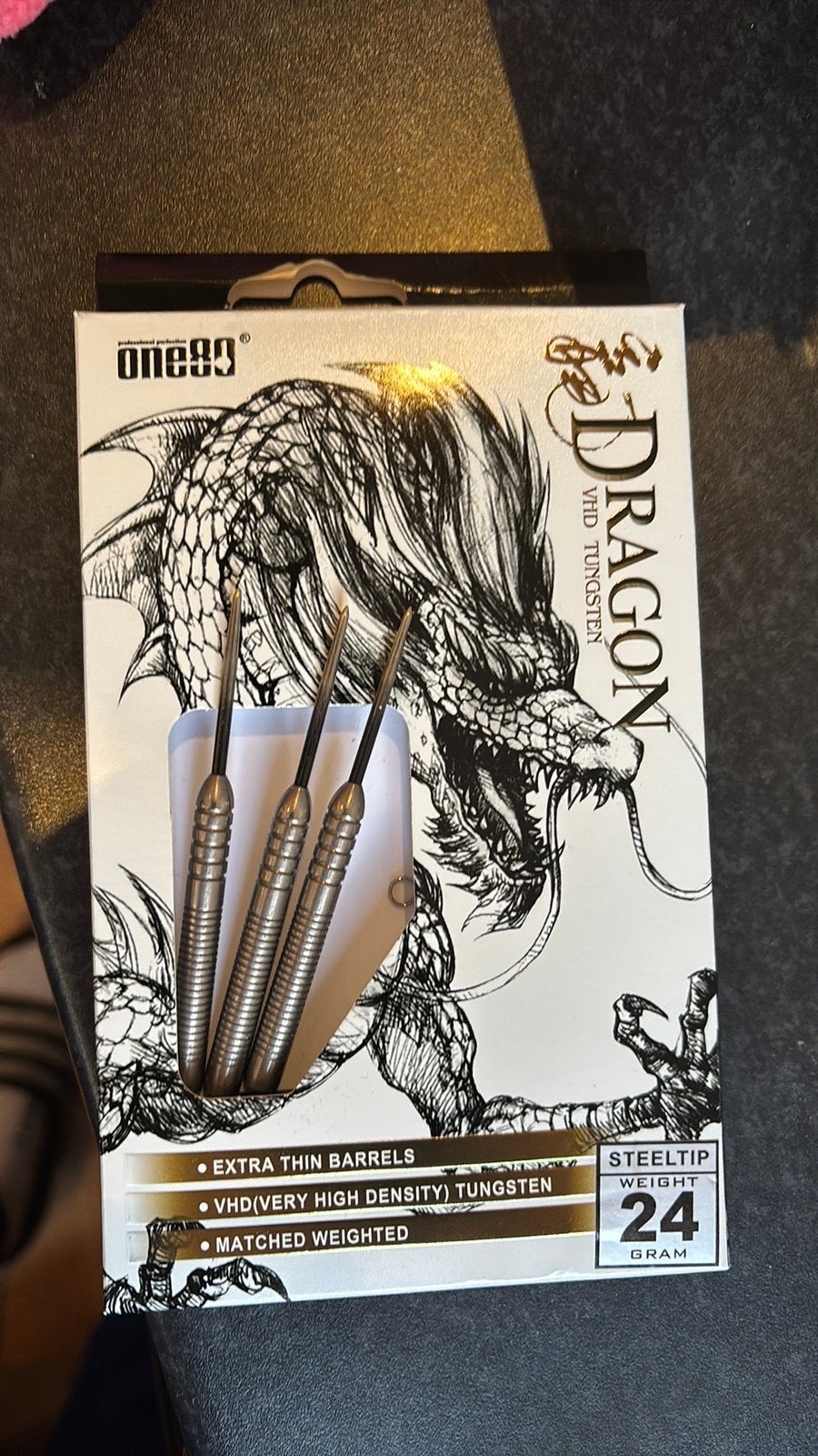One80 darts straight barrel met taper, Sport en Fitness, Ophalen of Verzenden, Zo goed als nieuw, Pijlen