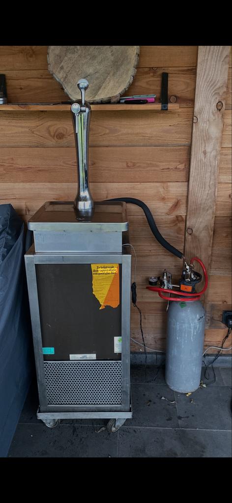 Mobiele Gamko biertap met fustaansluiting en CO2 fles, Ophalen, Gebruikt, Overige merken