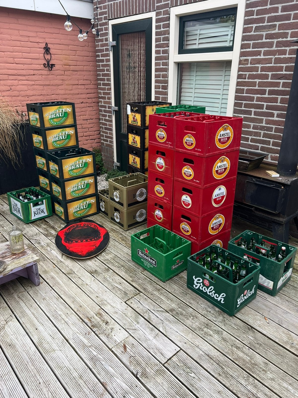 Statiegeld +\-  €135 voor €75,- op te halen., Ophalen, Doos, 100 cm of meer, 60 cm of meer