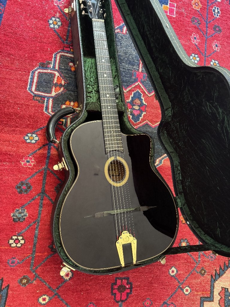 Vandora Gypsy jazz Gitaar Django Manouche Gipsy, Ophalen of Verzenden, Gebruikt, Overige typen, Met koffer