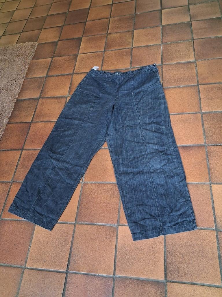 OSKA wijde broek, maat M, donkergrijs zwart, Kleding | Dames, Maat 38/40 (M), Zwart, OSKA, Ophalen of Verzenden
