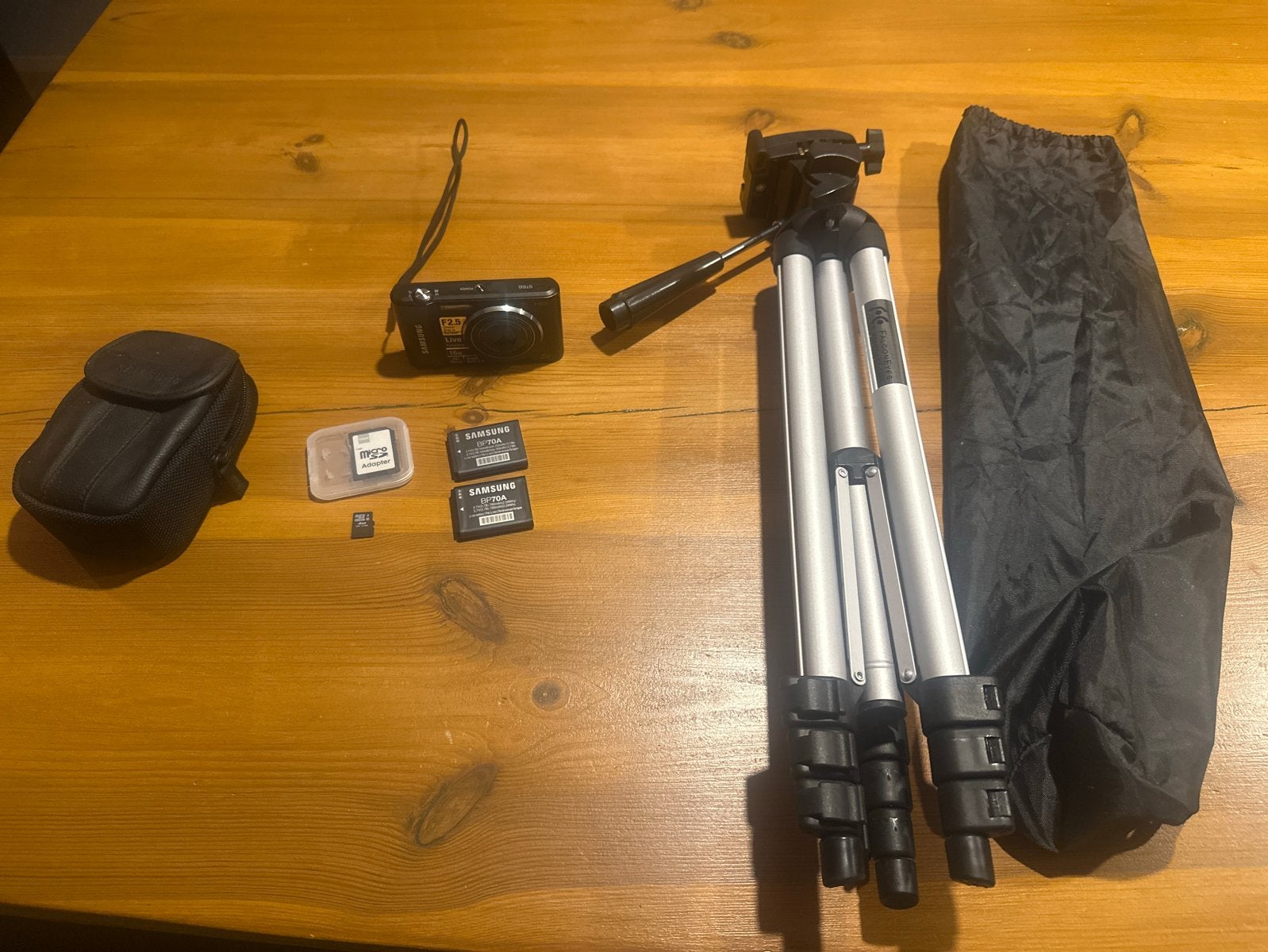 Samsung ST66 Compactcamera met accessoires, Audio, Tv en Foto, Gebruikt, Ophalen of Verzenden, Compactcamera, Samsung