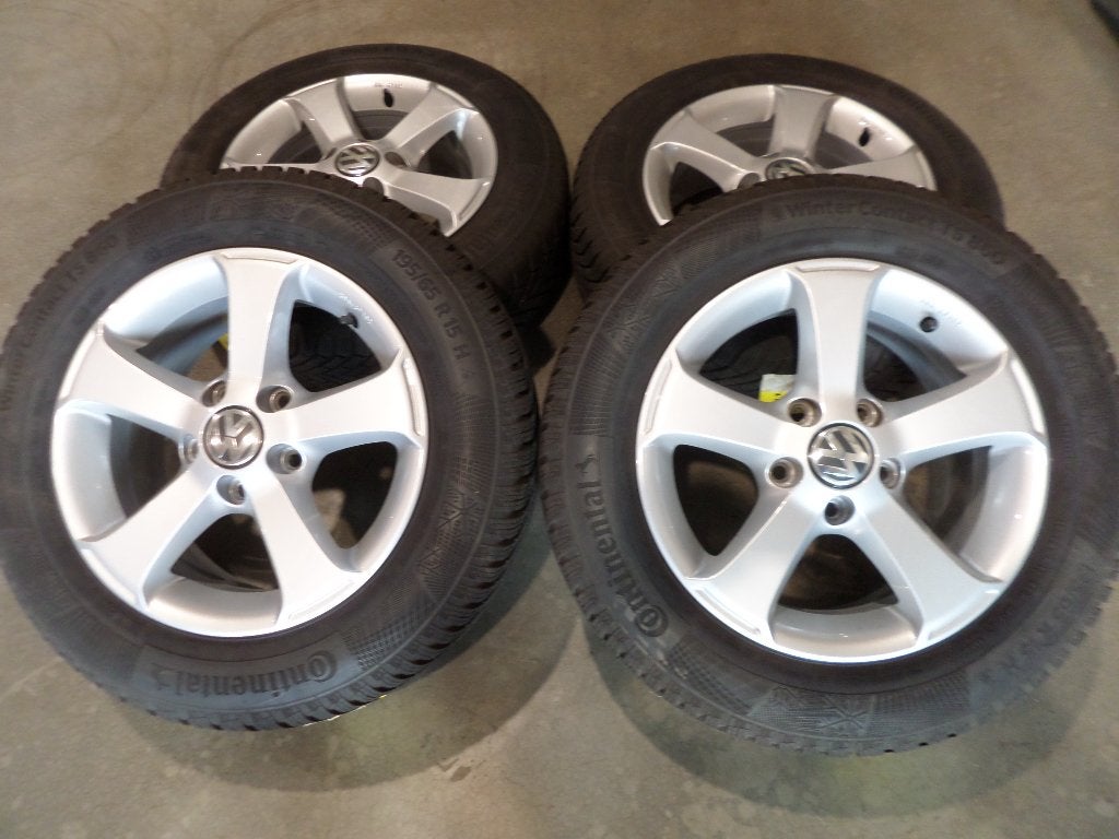 ZGAN 15 Polo A1 Ibiza Fabia / Golf 5 6 7 Caddy Velgen, Ophalen, 15 inch, Banden en Velgen, Nieuw