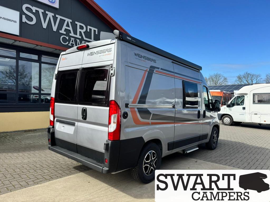 Weinsberg CaraBus 540 MQ Edition [Fire] 8 traps automaat, Caravans en Kamperen, Campers, Automaat, Ringverwarming, Fiat, Koelkast