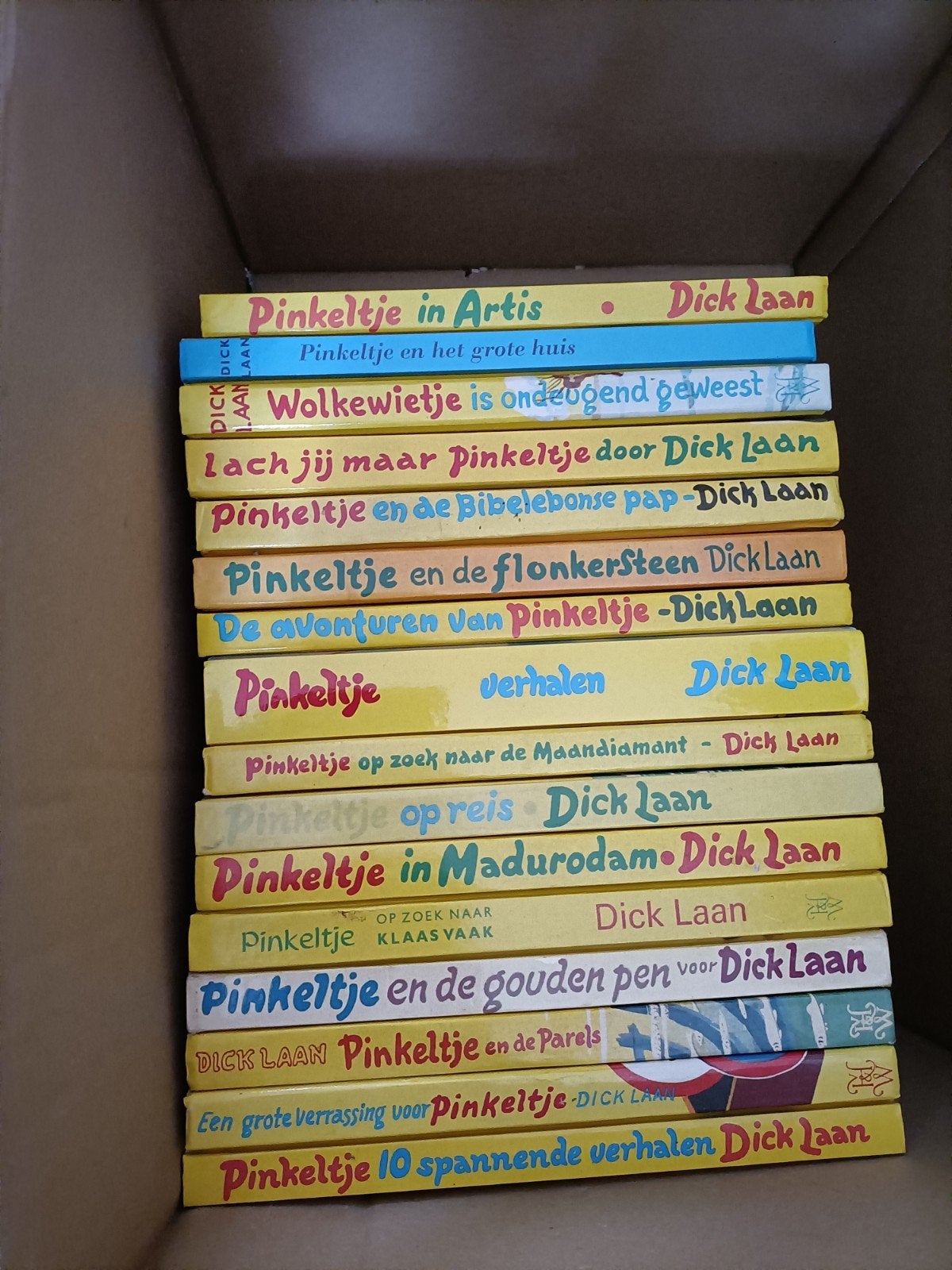 Pinkeltje Boeken Collectie - Dick Laan, Ophalen of Verzenden
