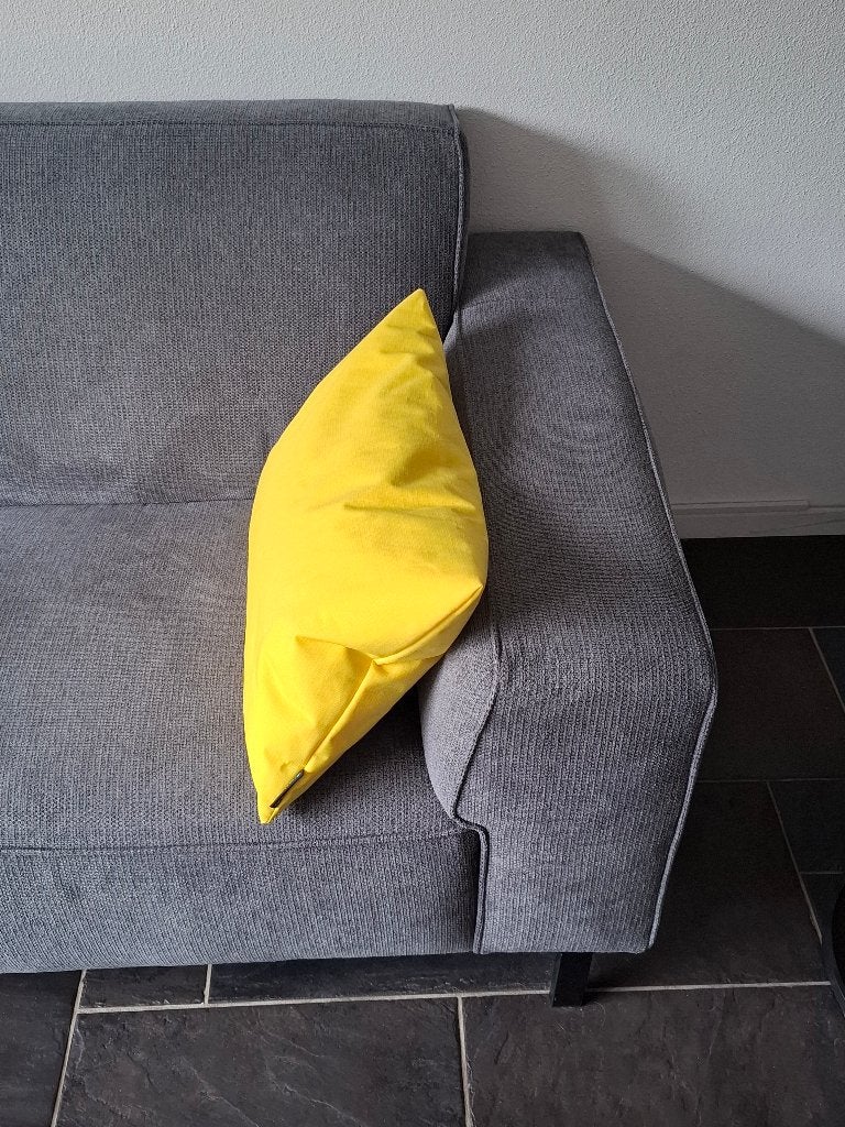 Susan Bijl 'new pillow cover' kussenhoezen (2 stuks), Overige merken, Verzenden, Geel, Afneembare hoes
