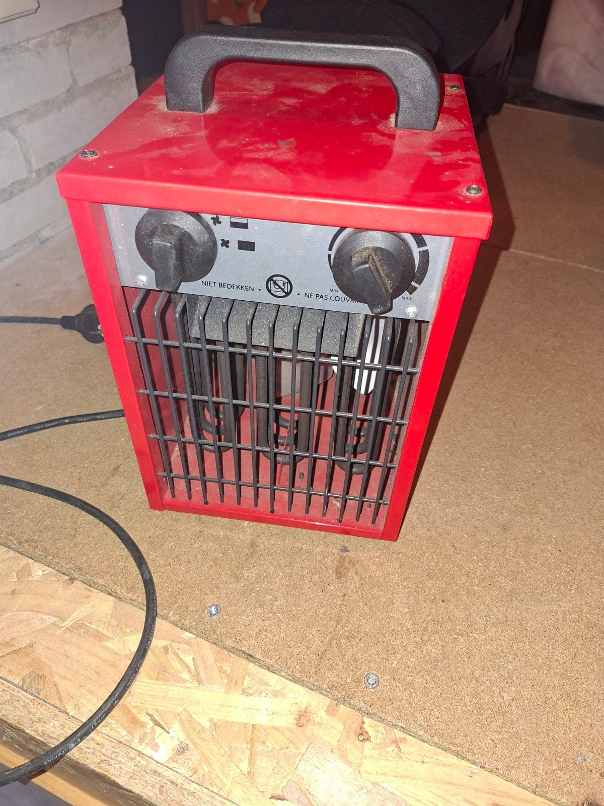 kleine elektrische kachel, Ophalen, Gebruikt, Overige soorten, Elektrisch