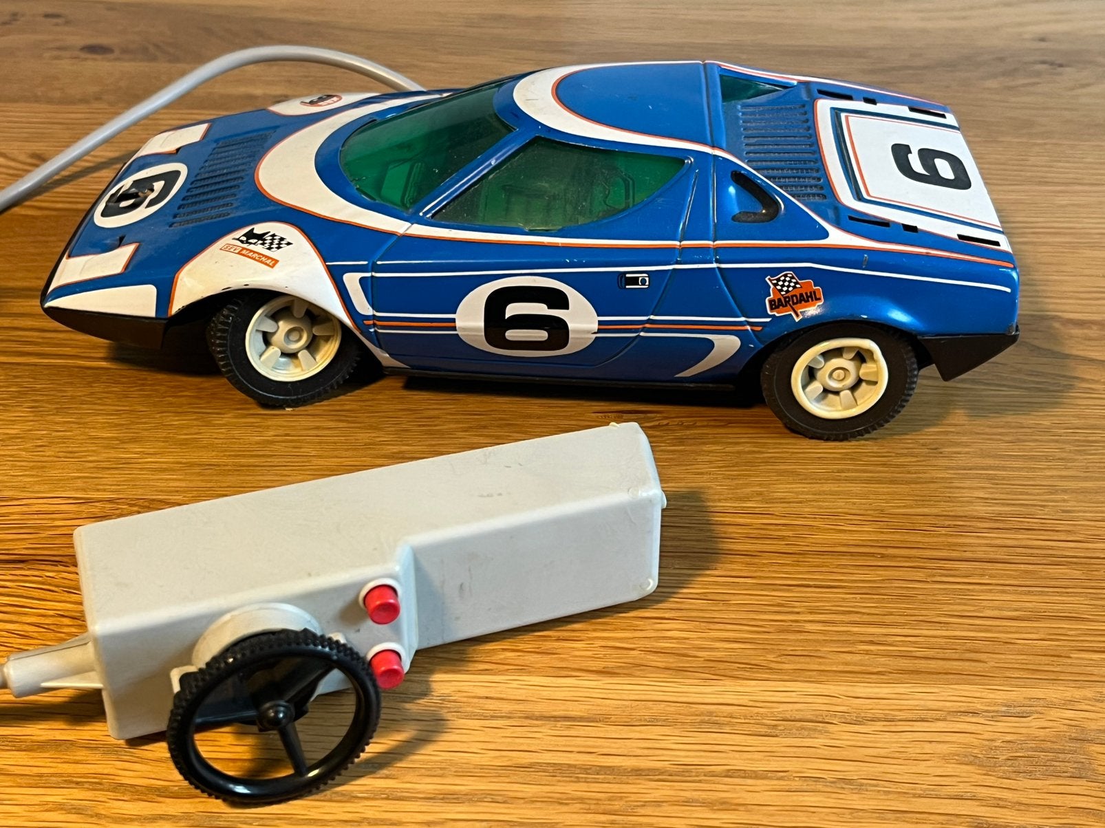 Blikken speelgoed auto Joustra Lancia Stratos HF 3509 RC, Verzenden