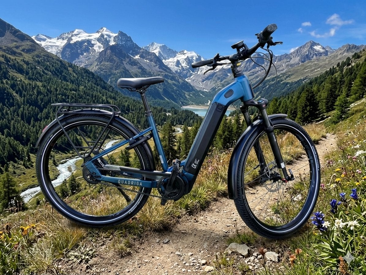 Kettler Quadriga Duo CX-E-TR 1250 wh accu framem 45 cm, Fietsen en Brommers, Elektrische fietsen, Overige merken, Info@kettler.nl