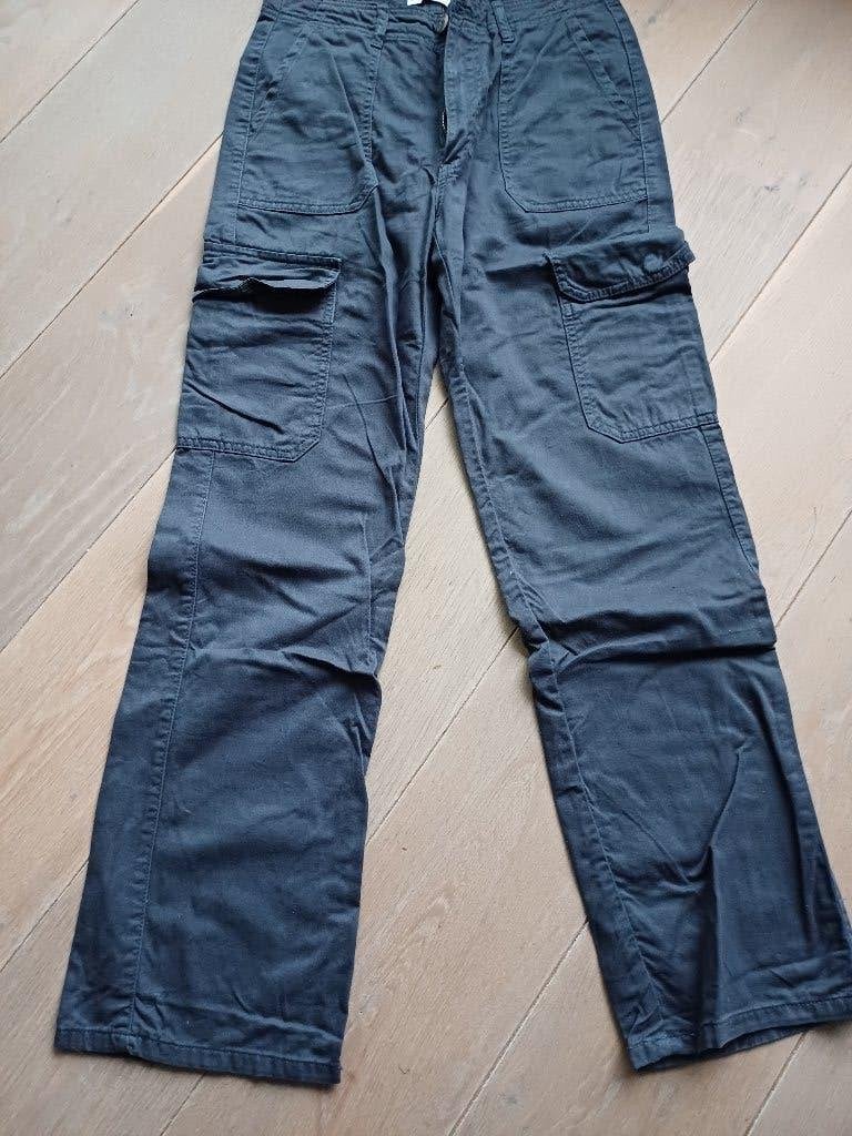 Zara cargobroek antraciet maat 36, Ophalen of Verzenden, Zo goed als nieuw, Maat 36 (S), Zara Basic