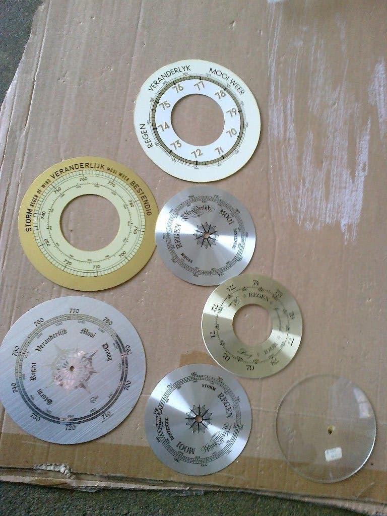 klokken/barometers, Ophalen of Verzenden