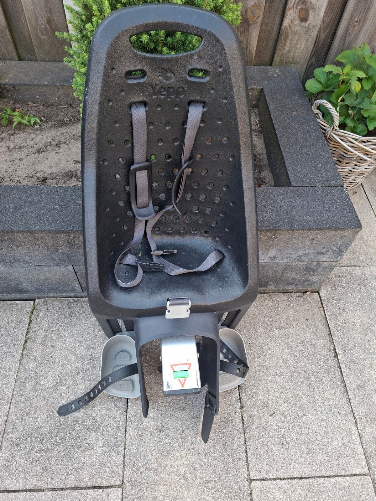 fietsstoeltje van yepp, Ophalen of Verzenden, Gebruikt