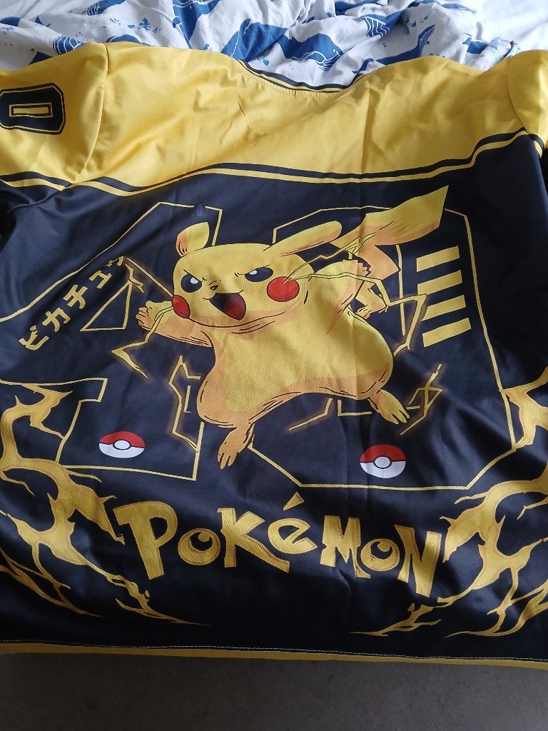 pokemon t shirt maat 5XL, Kleding | Dames, Ophalen, Zo goed als nieuw, Maat 46/48 (XL) of groter, Korte mouw